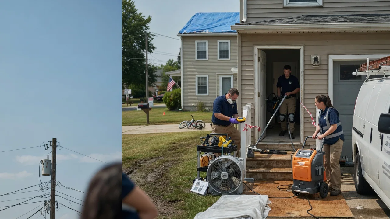 Water Damage Repair in Bunnlevel, NC near me